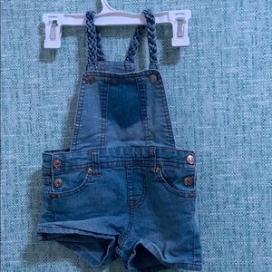 Denim overalls
